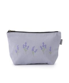 SHOO・LA・RUE / シューラルー ポーチ | フラワー刺繍舟型ポーチ