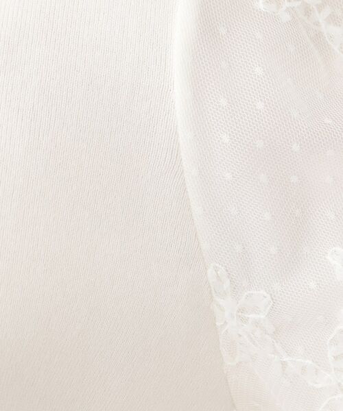 SHOO・LA・RUE / シューラルー ニット・セーター | 【S-LL】1枚で華やかになる お袖レースドッキングニット | 詳細12