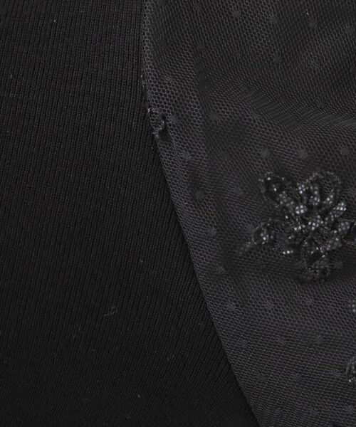 SHOO・LA・RUE / シューラルー ニット・セーター | 【S-LL】1枚で華やかになる お袖レースドッキングニット | 詳細8