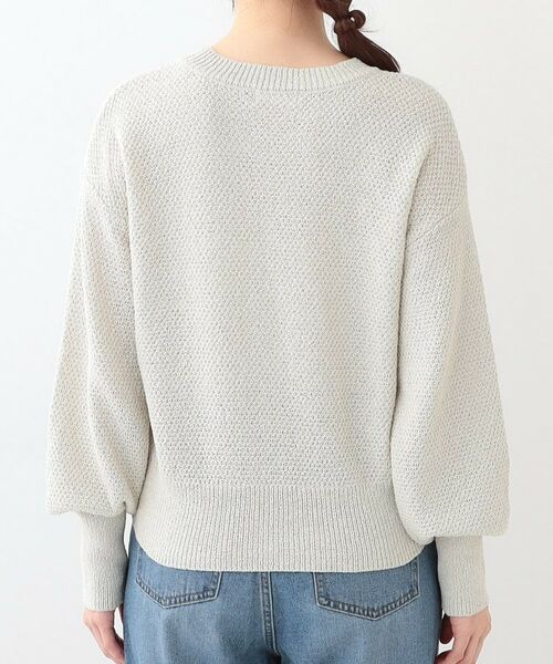 SHOO・LA・RUE / シューラルー ニット・セーター | 【S-LL】花柄刺繍ブークレニット | 詳細15