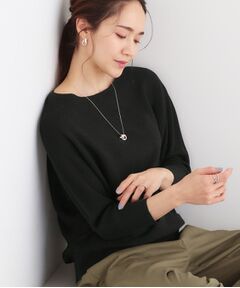 SHOO・LA・RUE / シューラルー ニット・セーター | カジュアルにもきれいめにも ガーター編み 7分袖ドルマンニット