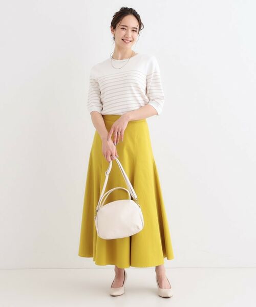 SHOO・LA・RUE / シューラルー ニット・セーター | 【高レビュー/洗える/S-LL】季節の変わり目から活躍 多機能 5分袖ニット | 詳細15