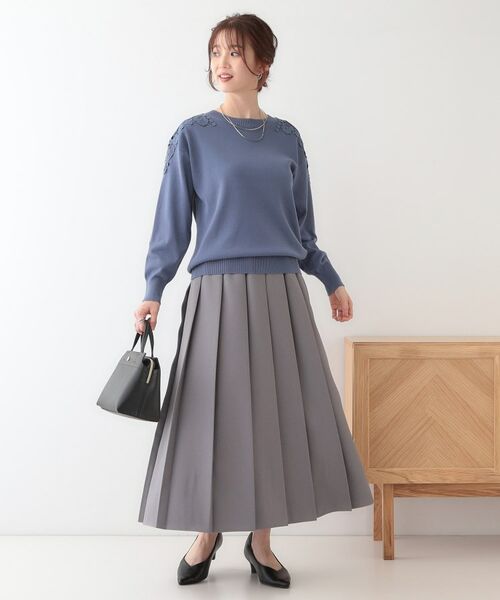 SHOO・LA・RUE / シューラルー ニット・セーター | 肩レースが差をつける デザインニット | 詳細15