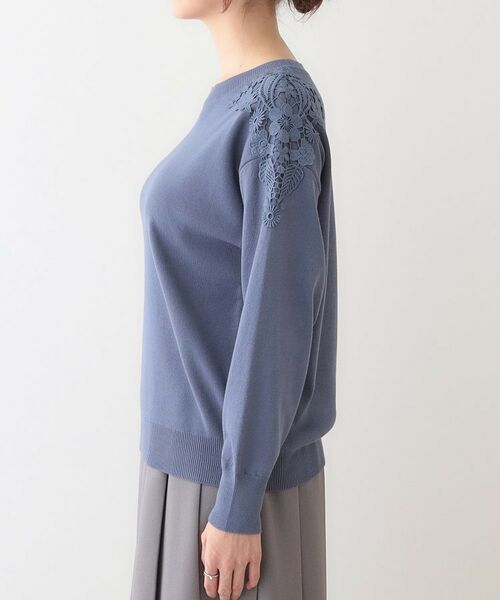 SHOO・LA・RUE / シューラルー ニット・セーター | 肩レースが差をつける デザインニット | 詳細18