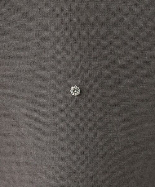 SHOO・LA・RUE / シューラルー カットソー | 【S-LL】もちさら ビジュー付きトップス | 詳細12