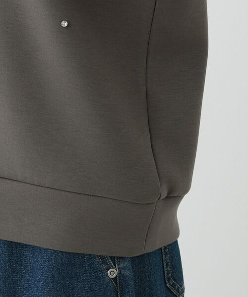 SHOO・LA・RUE / シューラルー カットソー | 【S-LL】もちさら ビジュー付きトップス | 詳細18