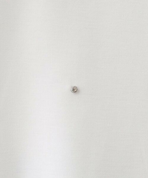 SHOO・LA・RUE / シューラルー カットソー | 【S-LL】もちさら ビジュー付きトップス | 詳細4