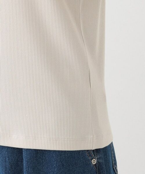 SHOO・LA・RUE / シューラルー カットソー | 【S-LL】テレコ袖配色切り替えトップス | 詳細18