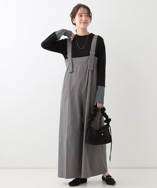 SHOO・LA・RUE / シューラルー カットソー | 【S-LL】テレコ袖配色切り替えトップス | 詳細7