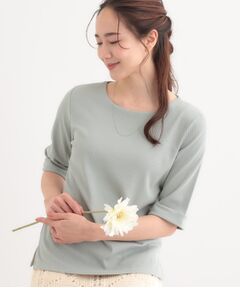 SHOO・LA・RUE / シューラルー カットソー | 【S-LL】1枚でもインナーでも テレコ5分袖トップス