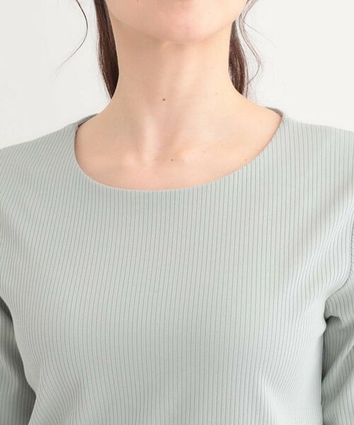 SHOO・LA・RUE / シューラルー カットソー | 【S-LL】1枚でもインナーでも テレコ5分袖トップス | 詳細20