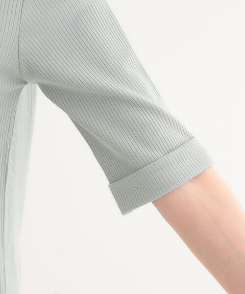 SHOO・LA・RUE / シューラルー カットソー | 【S-LL】1枚でもインナーでも テレコ5分袖トップス | 詳細22