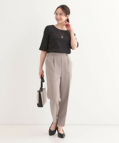 SHOO・LA・RUE / シューラルー カットソー | 【S-LL】1枚でもインナーでも テレコ5分袖トップス | 詳細7