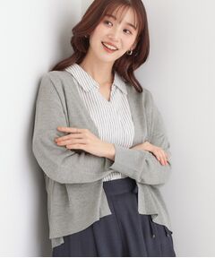 SHOO・LA・RUE / シューラルー カーディガン・ボレロ | 【洗える/UV】明日も着たくなる ニットカーディガン