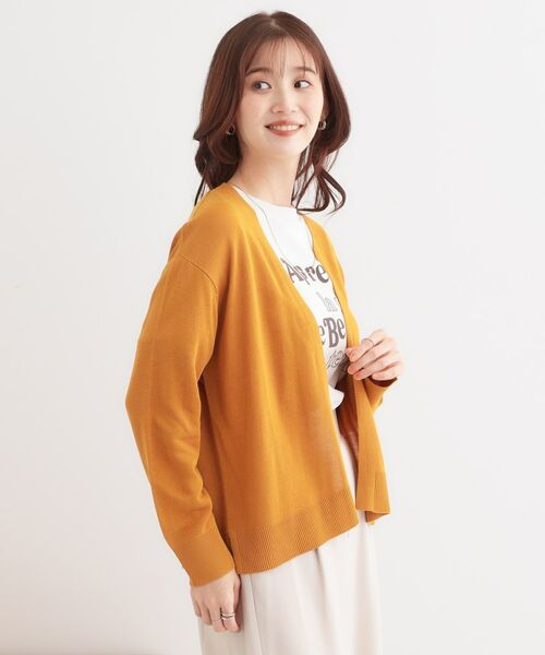 SHOO・LA・RUE / シューラルー カーディガン・ボレロ | 【洗える/UV】明日も着たくなる ニットカーディガン | 詳細10