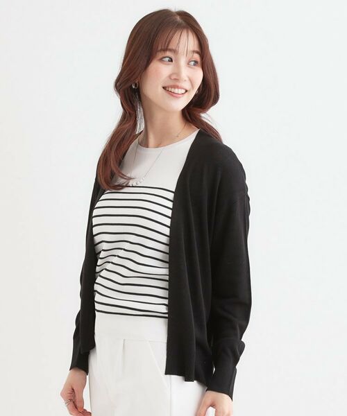 SHOO・LA・RUE / シューラルー カーディガン・ボレロ | 【洗える/UV】明日も着たくなる ニットカーディガン | 詳細14
