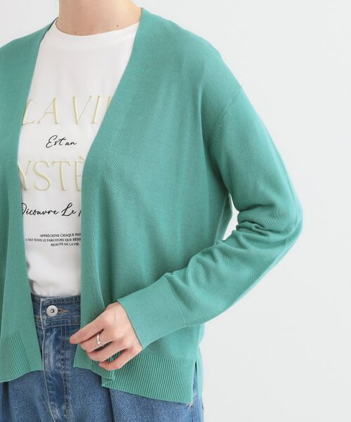 SHOO・LA・RUE / シューラルー カーディガン・ボレロ | 【洗える/UV】明日も着たくなる ニットカーディガン | 詳細25