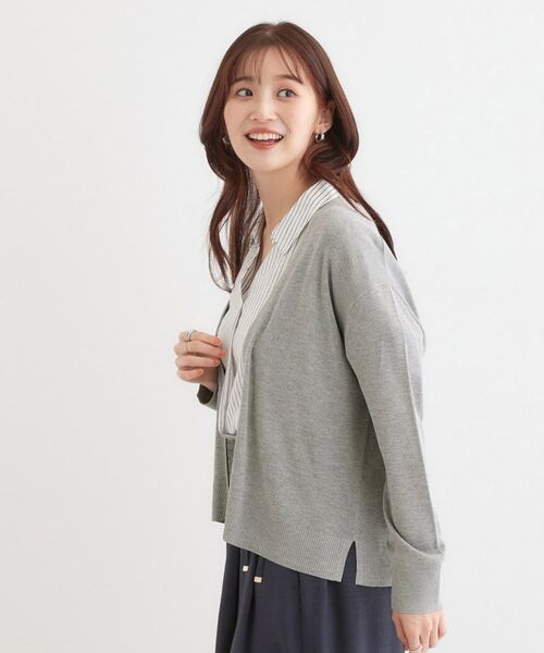 SHOO・LA・RUE / シューラルー カーディガン・ボレロ | 【洗える/UV】明日も着たくなる ニットカーディガン | 詳細6