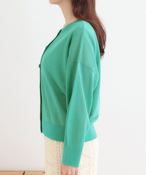 SHOO・LA・RUE / シューラルー カーディガン・ボレロ | 【洗える/前後2WAY】 着こなしいろいろ 上品なシアーカーディガン | 詳細23