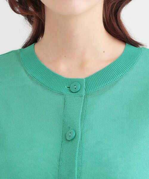 SHOO・LA・RUE / シューラルー カーディガン・ボレロ | 【洗える/前後2WAY】 着こなしいろいろ 上品なシアーカーディガン | 詳細25