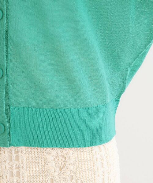 SHOO・LA・RUE / シューラルー カーディガン・ボレロ | 【洗える/前後2WAY】 着こなしいろいろ 上品なシアーカーディガン | 詳細27