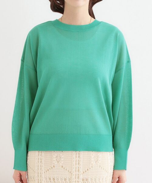 SHOO・LA・RUE / シューラルー カーディガン・ボレロ | 【洗える/前後2WAY】 着こなしいろいろ 上品なシアーカーディガン | 詳細28