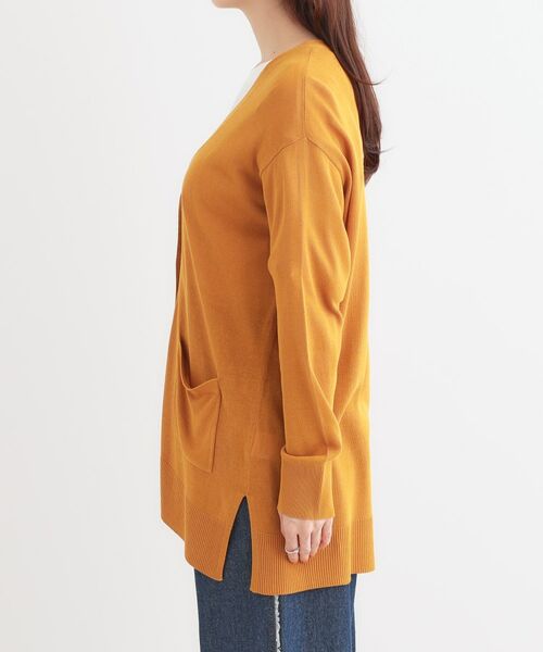 SHOO・LA・RUE / シューラルー カーディガン・ボレロ | 【洗える/UV】さらっと羽織れる ミドル丈Vネックカーディガン | 詳細17