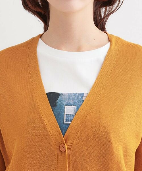 SHOO・LA・RUE / シューラルー カーディガン・ボレロ | 【洗える/UV】さらっと羽織れる ミドル丈Vネックカーディガン | 詳細19