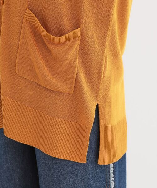 SHOO・LA・RUE / シューラルー カーディガン・ボレロ | 【洗える/UV】さらっと羽織れる ミドル丈Vネックカーディガン | 詳細22