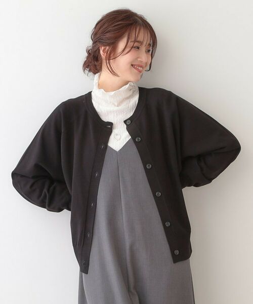 SHOO・LA・RUE / シューラルー カーディガン・ボレロ | 【洗える/S-LL/前後2WAY】クルーネックニットカーディガン | 詳細10