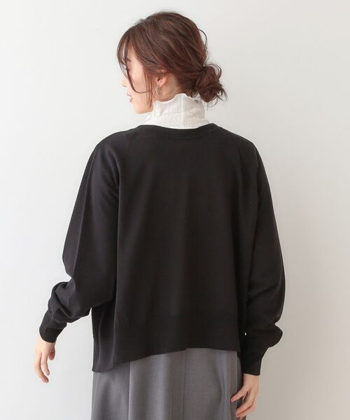 SHOO・LA・RUE / シューラルー カーディガン・ボレロ | 【洗える/S-LL/前後2WAY】クルーネックニットカーディガン | 詳細11