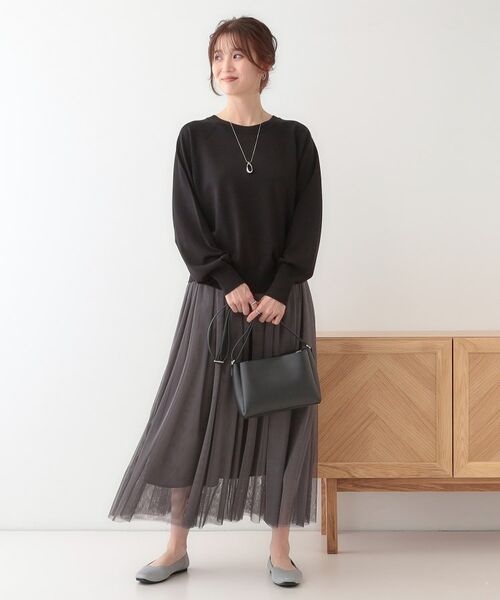 SHOO・LA・RUE / シューラルー カーディガン・ボレロ | 【洗える/S-LL/前後2WAY】クルーネックニットカーディガン | 詳細12