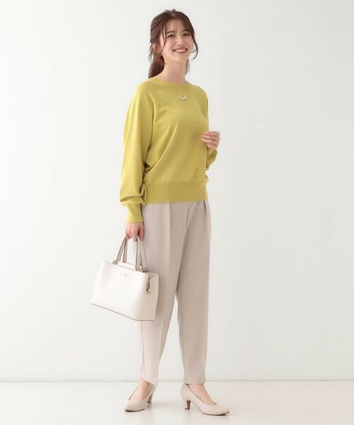 SHOO・LA・RUE / シューラルー カーディガン・ボレロ | 【洗える/S-LL/前後2WAY】クルーネックニットカーディガン | 詳細19