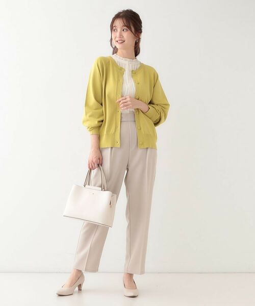 SHOO・LA・RUE / シューラルー カーディガン・ボレロ | 【洗える/S-LL/前後2WAY】クルーネックニットカーディガン | 詳細20