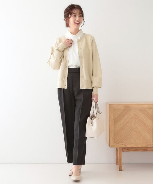 SHOO・LA・RUE / シューラルー カーディガン・ボレロ | 【洗える/S-LL/前後2WAY】クルーネックニットカーディガン | 詳細27