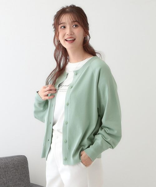 SHOO・LA・RUE / シューラルー カーディガン・ボレロ | 【洗える/S-LL/前後2WAY】クルーネックニットカーディガン | 詳細4