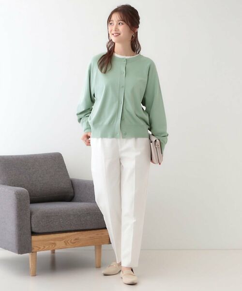 SHOO・LA・RUE / シューラルー カーディガン・ボレロ | 【洗える/S-LL/前後2WAY】クルーネックニットカーディガン | 詳細6