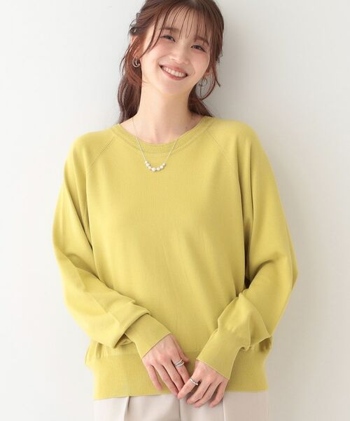 SHOO・LA・RUE / シューラルー カーディガン・ボレロ | 【洗える/S-LL/前後2WAY】クルーネックニットカーディガン(イエロー(031))