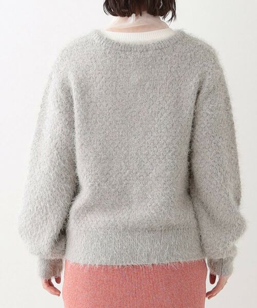 SHOO・LA・RUE / シューラルー カーディガン・ボレロ | 【S-LL】ラメフェザー柄編みカーディガン | 詳細15