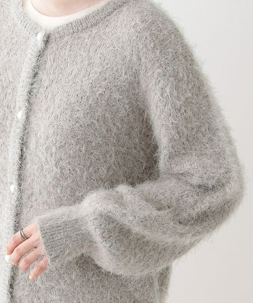 SHOO・LA・RUE / シューラルー カーディガン・ボレロ | 【S-LL】ラメフェザー柄編みカーディガン | 詳細17