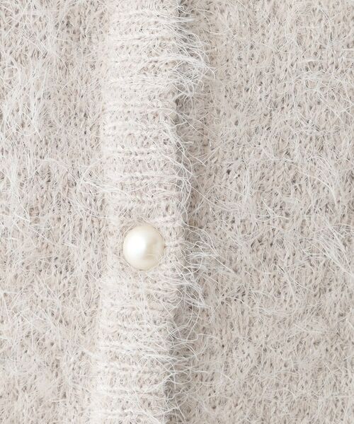 SHOO・LA・RUE / シューラルー カーディガン・ボレロ | 【S-LL】ラメフェザー柄編みカーディガン | 詳細4