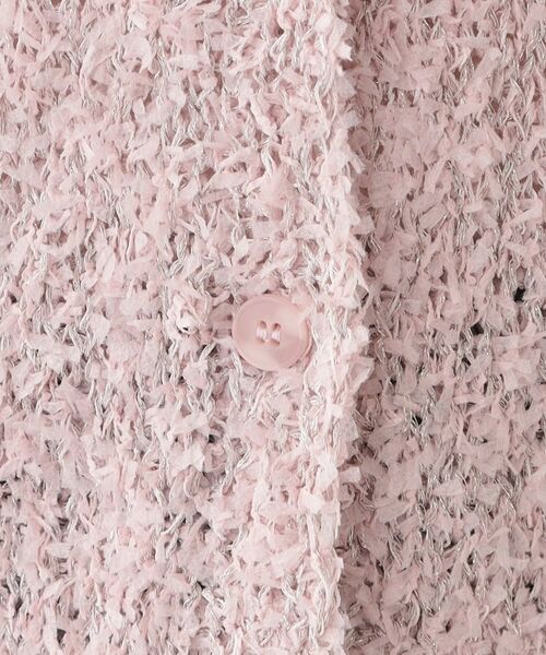 SHOO・LA・RUE / シューラルー カーディガン・ボレロ | 【S-LL】ふわふわ軽やかラメニットカーディガン | 詳細12