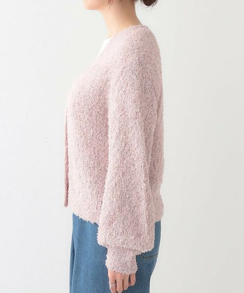 SHOO・LA・RUE / シューラルー カーディガン・ボレロ | 【S-LL】ふわふわ軽やかラメニットカーディガン | 詳細14