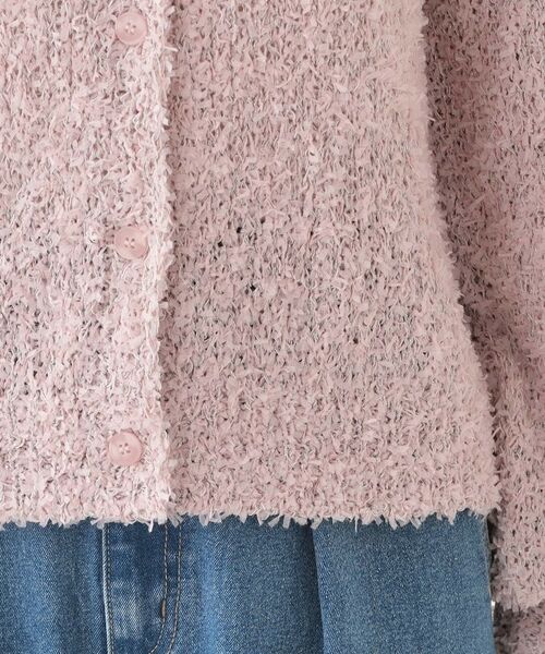 SHOO・LA・RUE / シューラルー カーディガン・ボレロ | 【S-LL】ふわふわ軽やかラメニットカーディガン | 詳細18