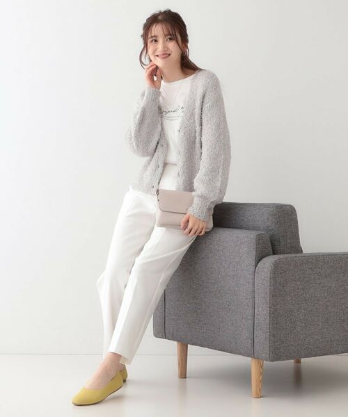 SHOO・LA・RUE / シューラルー カーディガン・ボレロ | 【S-LL】ふわふわ軽やかラメニットカーディガン | 詳細3