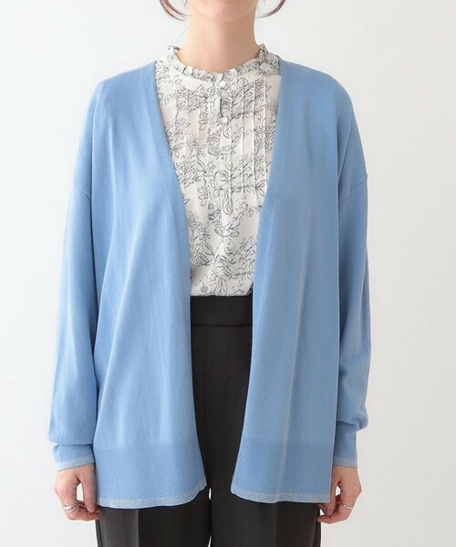 SHOO・LA・RUE / シューラルー カーディガン・ボレロ | 【S-LL】リブのラメが華やかな トッパー ニットカーディガン | 詳細17