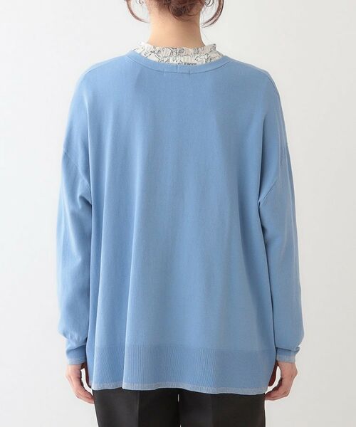 SHOO・LA・RUE / シューラルー カーディガン・ボレロ | 【S-LL】リブのラメが華やかな トッパー ニットカーディガン | 詳細19