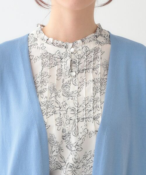 SHOO・LA・RUE / シューラルー カーディガン・ボレロ | 【S-LL】リブのラメが華やかな トッパー ニットカーディガン | 詳細20