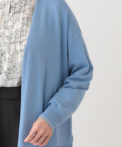 SHOO・LA・RUE / シューラルー カーディガン・ボレロ | 【S-LL】リブのラメが華やかな トッパー ニットカーディガン | 詳細21