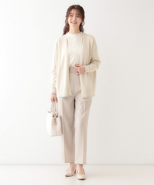 SHOO・LA・RUE / シューラルー カーディガン・ボレロ | 【S-LL】リブのラメが華やかな トッパー ニットカーディガン | 詳細7